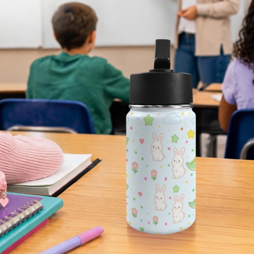 12oz Kids Insulated Water Bottle ( USA Fulfillment - Carrollton )