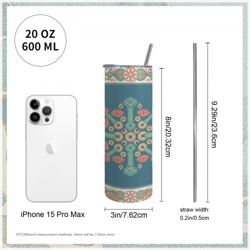 20oz Straight Tumbler  ( USA Fulfillment - Carrollton )