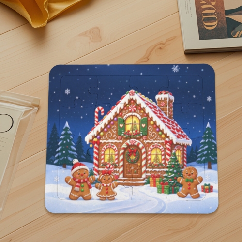 16-Piece Horizontal Paperboard Jigsaw Puzzle ( USA Fulfillment - Chicago )