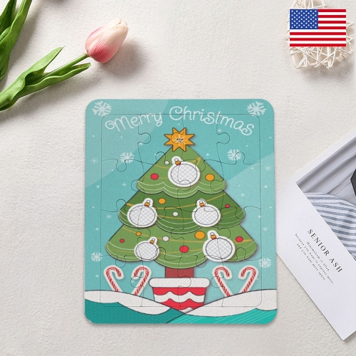 16-Piece Vertical Paperboard Jigsaw Puzzle ( USA Fulfillment - Chicago )
