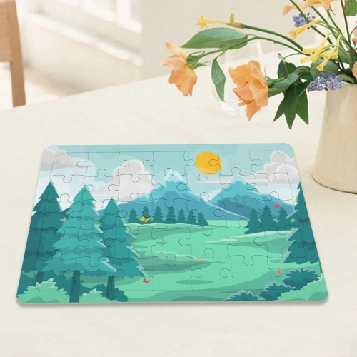 35-Piece Horizontal Paperboard Jigsaw Puzzle ( USA Fulfillment - Chicago )