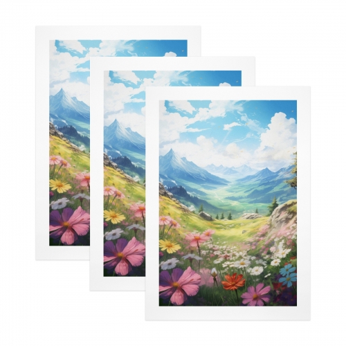 Art Print 12" x 18" Set of 3 ( USA Fulfillment - Chicago)