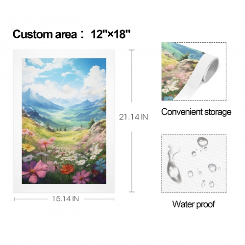Art Print 12" x 18" Set of 3 ( USA Fulfillment - Chicago)