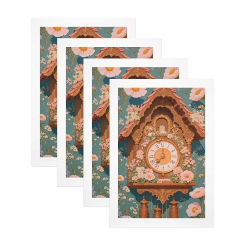 Art Print 12" x 18" Set of 4 ( USA Fulfillment - Chicago)
