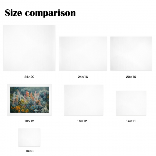 Art Print 18" x 12" Set of 4 ( USA Fulfillment - Chicago)