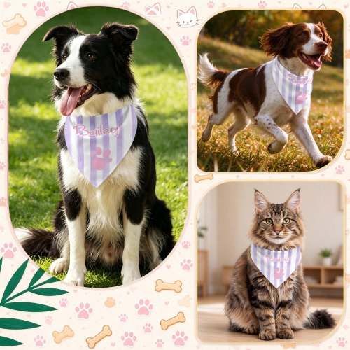 Pet Bandana - 66 x 45cm ( USA Fulfillment - Queens )