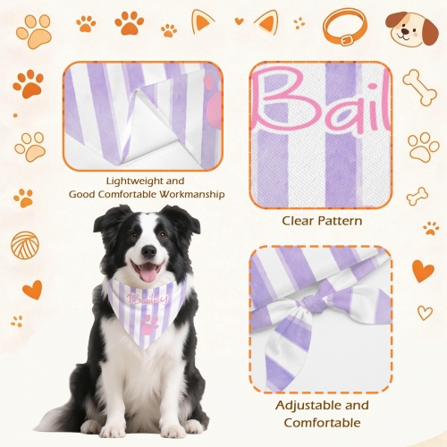Pet Bandana - 66 x 45cm ( USA Fulfillment - Queens )