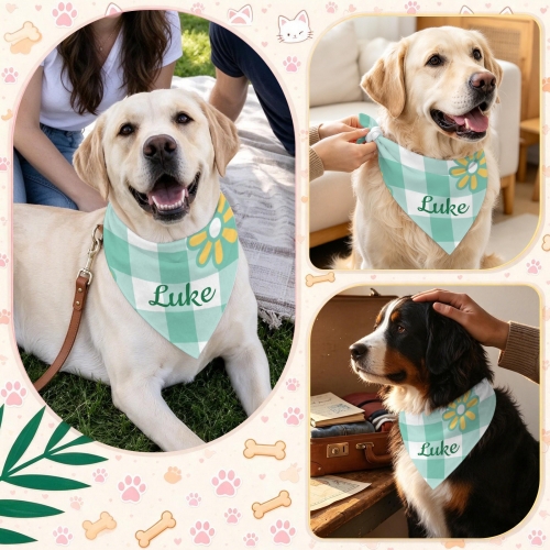 Pet Bandana - 80 x 55cm ( USA Fulfillment - Queens )