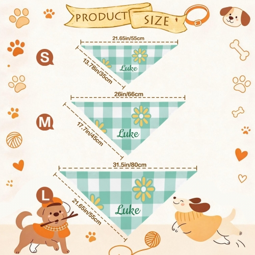 Pet Bandana - 80 x 55cm ( USA Fulfillment - Queens )