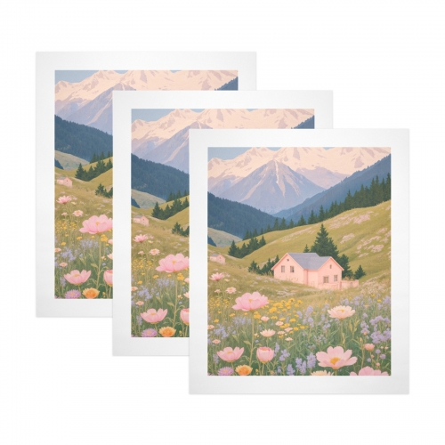 Art Print 16" x 20" Set of 3 ( US Fulfillment - Chicago )