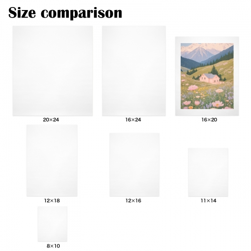 Art Print 16" x 20" Set of 3 ( US Fulfillment - Chicago )