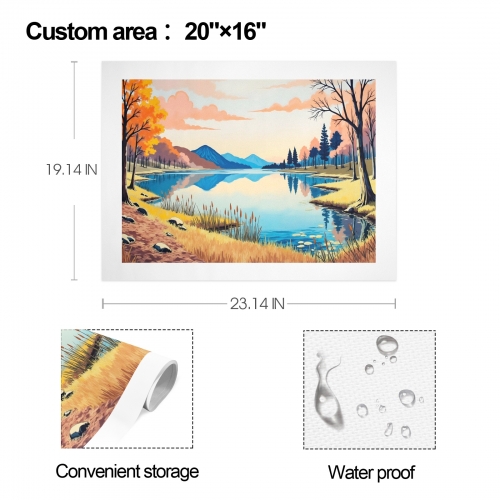 Art Print 20" x 16" Set of 4 ( US Fulfillment - Chicago )