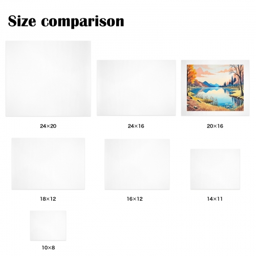 Art Print 20" x 16" Set of 4 ( US Fulfillment - Chicago )