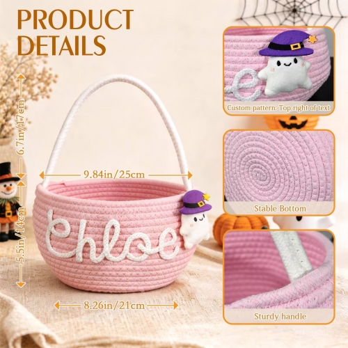 Personalized Candy Basket