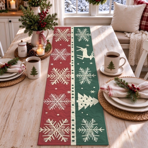 Personalized Quilted Table Runner 122 x 36cm