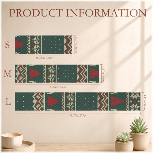 Personalized Quilted Table Runner 275 x 36cm