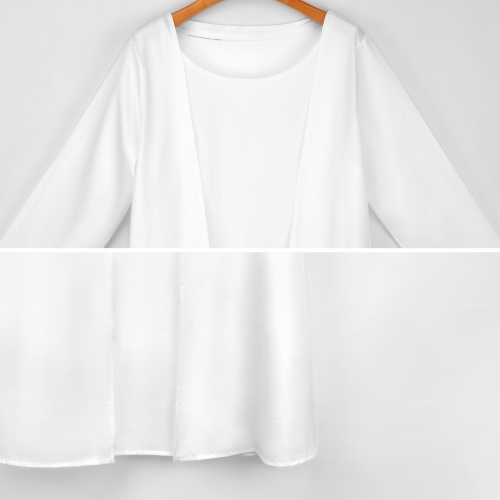 Sleeveless Midi Dress & Open Front Cardigan Set