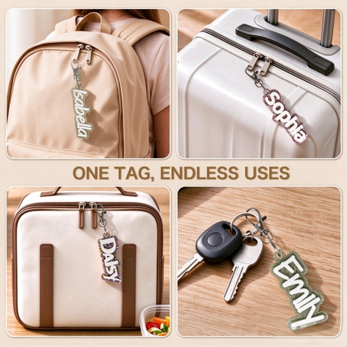 Personalized Acrylic Keychain