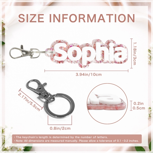 Personalized Acrylic Keychain