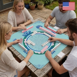 Mahjong Mat 33" x 33" ( Rolled ) ( US Fulfillment – Long Island )