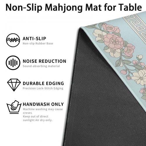 Mahjong Mat 33" x 33" ( Rolled ) ( USA Fulfillment –California  )