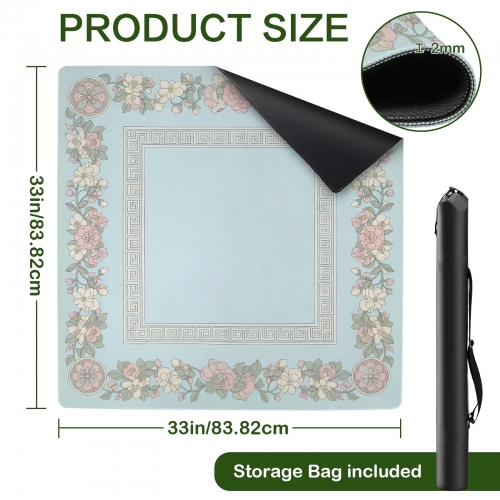 Mahjong Mat 33" x 33" ( Rolled ) ( USA Fulfillment –California  )