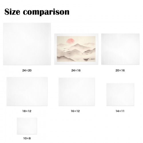 Art Print 24" x 16" Set of 3 ( US Fulfillment - Chicago )