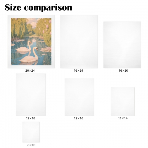 Art Print 20" x 24" Set of 3 ( US Fulfillment - Chicago )