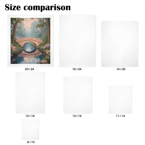 Art Print 20" x 24" Set of 4 ( US Fulfillment - Chicago )