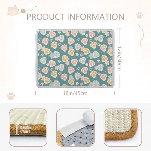 Custom Cat Scratching Mat