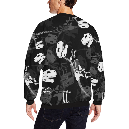 Plus-size Men's All Over Print Sweatshirt (Model H18)