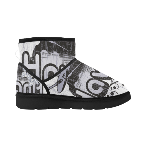 low top snow boots