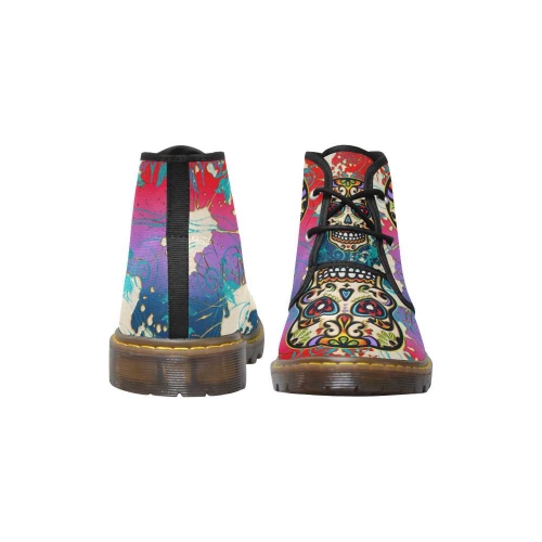 Women's Canvas Chukka Boots (Model 2402-1)
