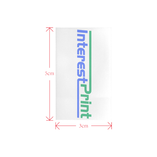 Brand Logo for Shower Curtains (3cm X 5cm)