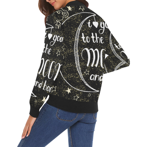 Women's All Over Print Casual Jacket (Model H19)