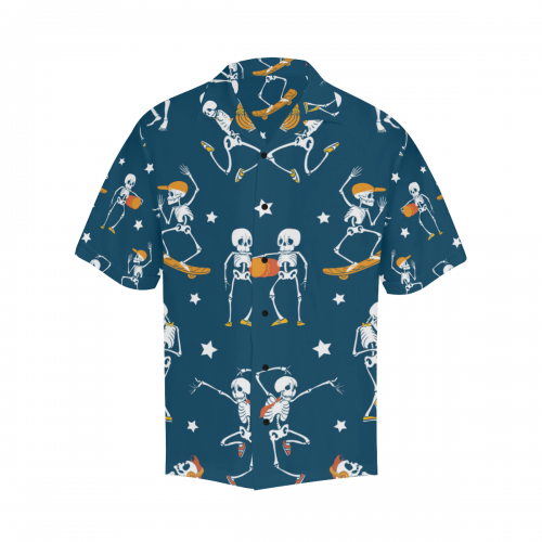 Men's All Over Print Hawaiian Shirt (Model T58)