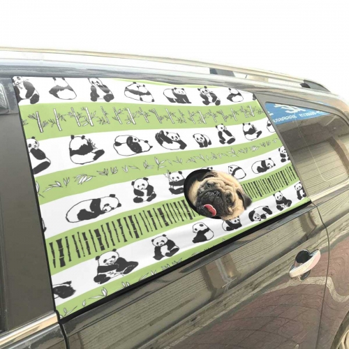 Custom Print Pet Dogs Car Window Sun Shade Cover Sell Your Designs