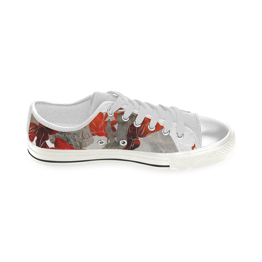 Custom Print Women's Canvas Shoes (Made In USA) Custom Print