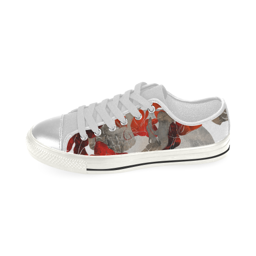 Custom Print Women's Canvas Shoes (Made In USA) Custom Print