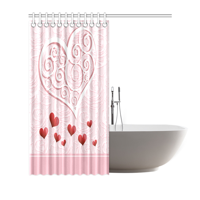 Custom Printed Shower Curtain 66