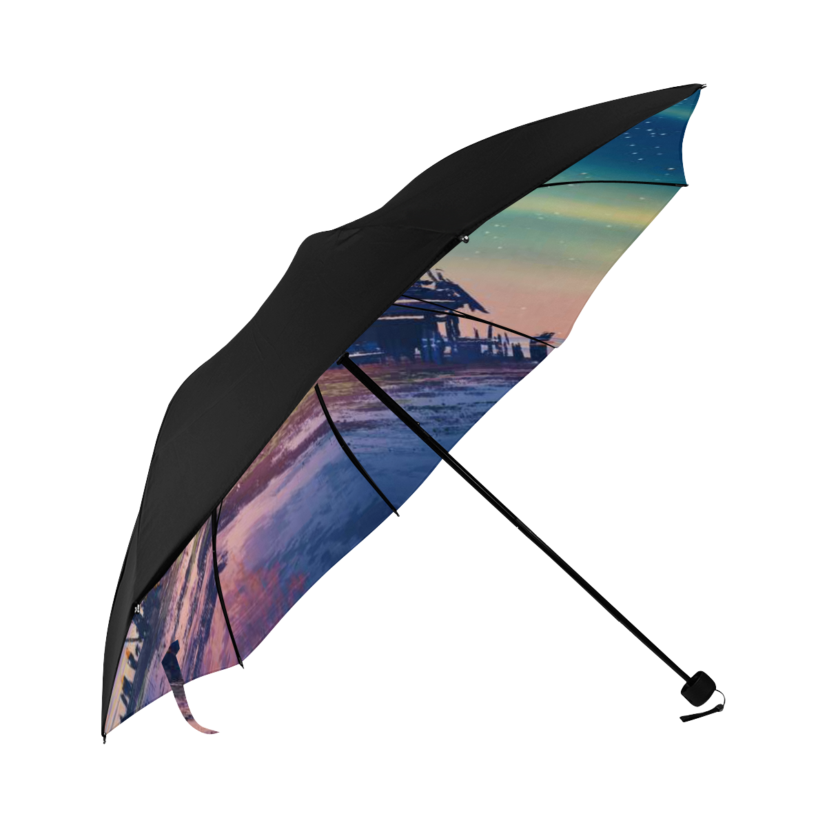 Personalized AntiUV Foldable Umbrella (Underside Printing) Custom