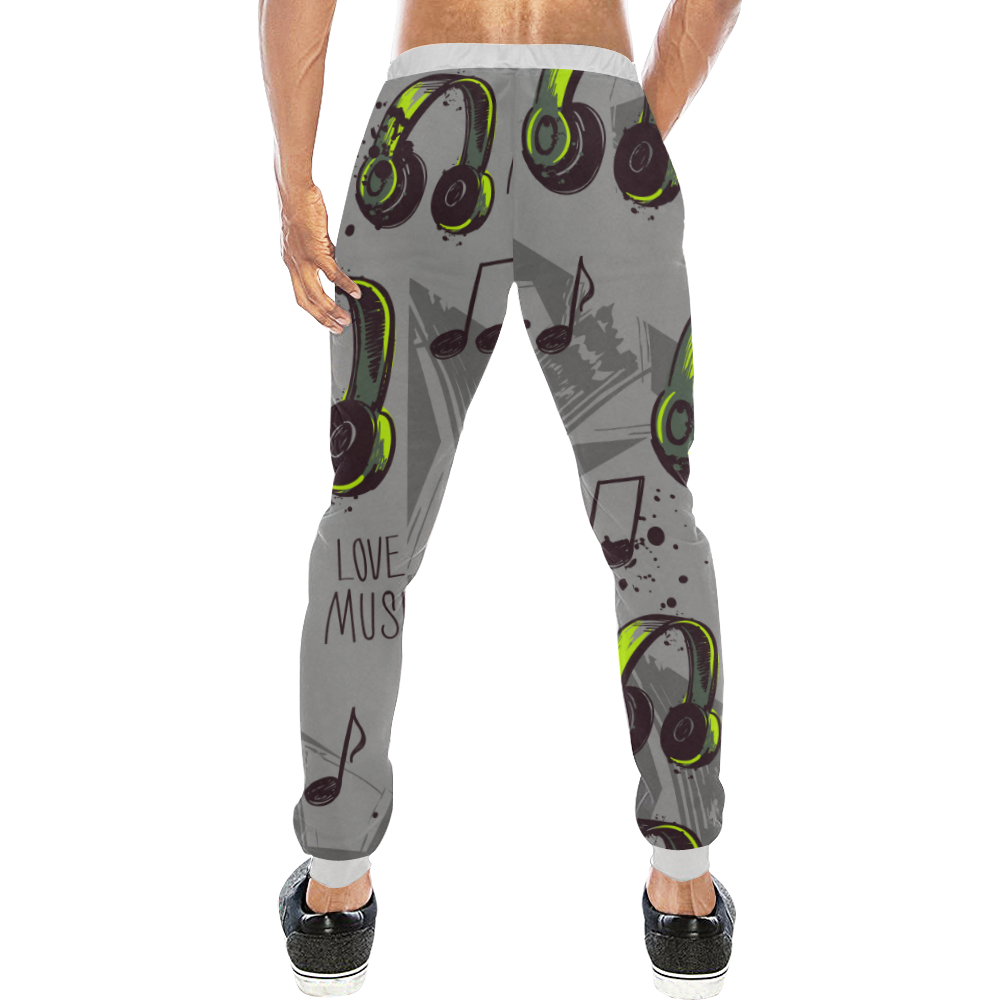 Custom Print Unisex Casual Sweatpants (Large Size) - Print on Demand ...