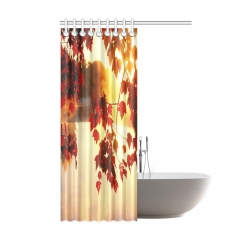 InterestPrint Bathroom Shower Curtain 60in70in with Graffiti word 