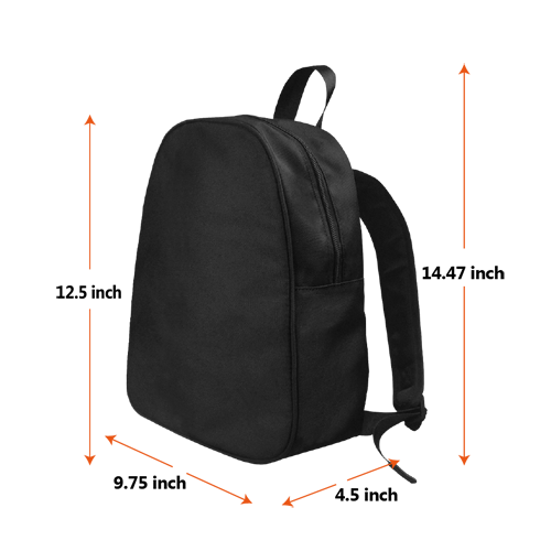 The King Canvas Backpack - 3GBW Outlandish Clothing