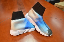 Monoceros Stretch Slipper Sock Men's Shoes (Model039)