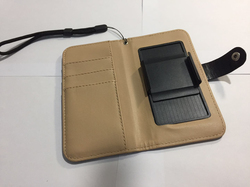 Flip Leather Purse for Mobile Phone(Model1703)(Large)