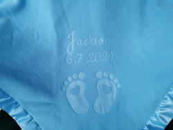 Personalized Baby Blanket with Gift Box(One Piece)