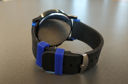 Unisex Silicone Strap Plastic Watch (Model 316)