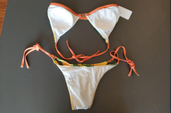 Sexy Halter Bikini Swimsuit (Front Buckle) (Model S08)