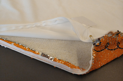 Custom Sequin Pillow Case 18"x18"